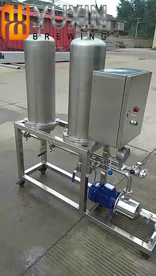 Diatomaceous Earth Beer Filter / Diatomite Stainless Steel Beer Brewing