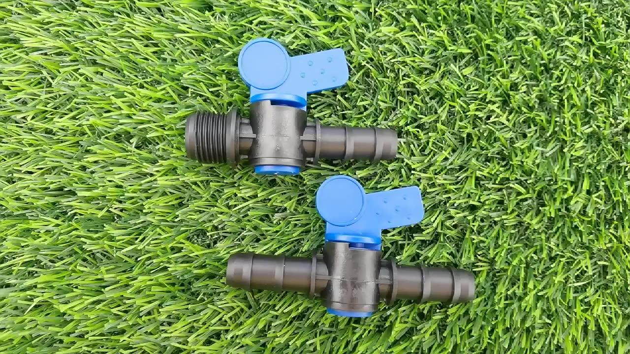 16mm Valves Agriculture Irrigation System Drip Valve For Farm