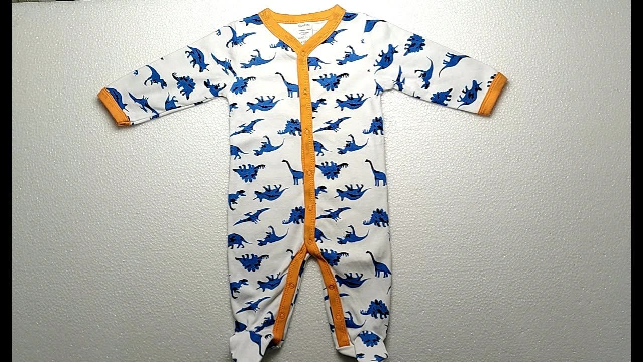 Baby Clothes 100cotton Boys Romper 03 Months Cartoon Printing