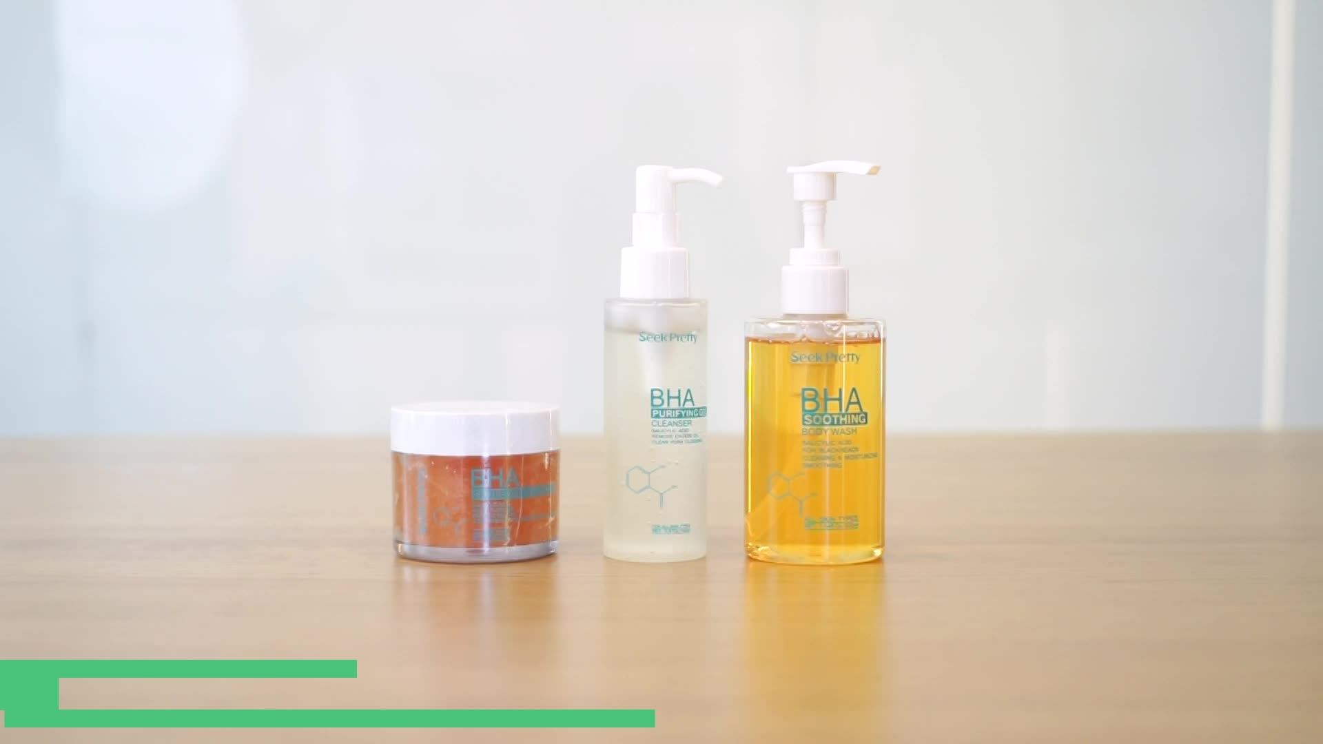 Customize Aha Bha Pimples Dark Spots Peeling Face Wash Toner Serum ...