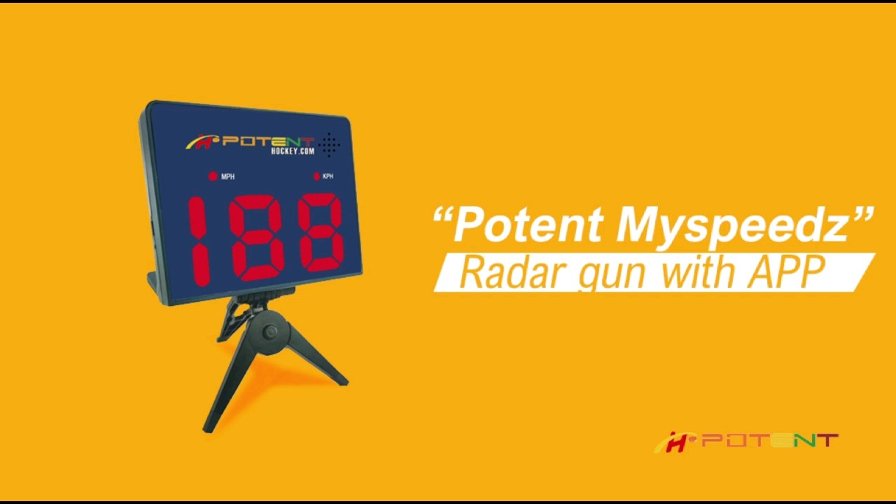 Potent Speed Radar Gun Measure The Shots' Speed Instantly And