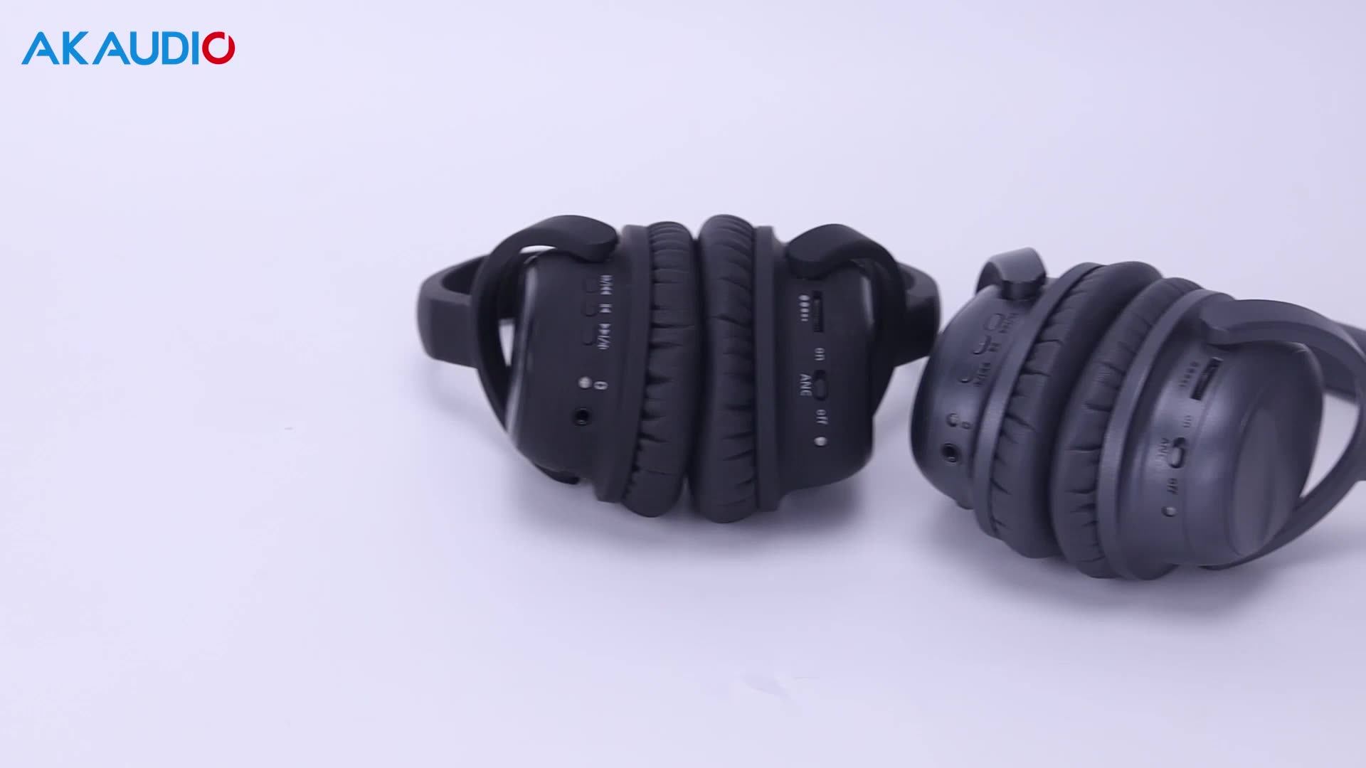 Wholesale Over Ear Noise Cancelling Earphones Bluetooth Wireless