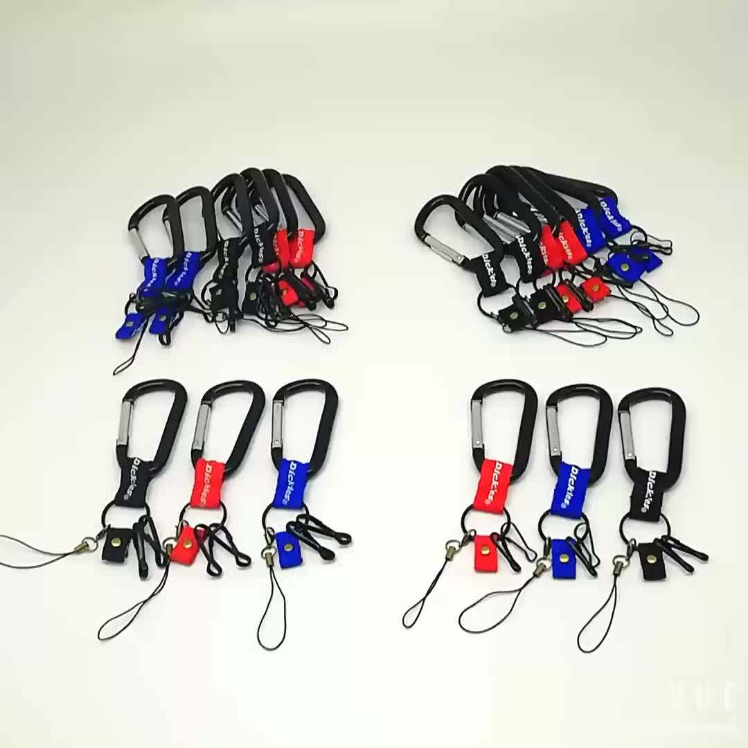 Fashion High Quality Carabiner Keychain Flashlight Lanyard Buy Short Flashlight Lanyard