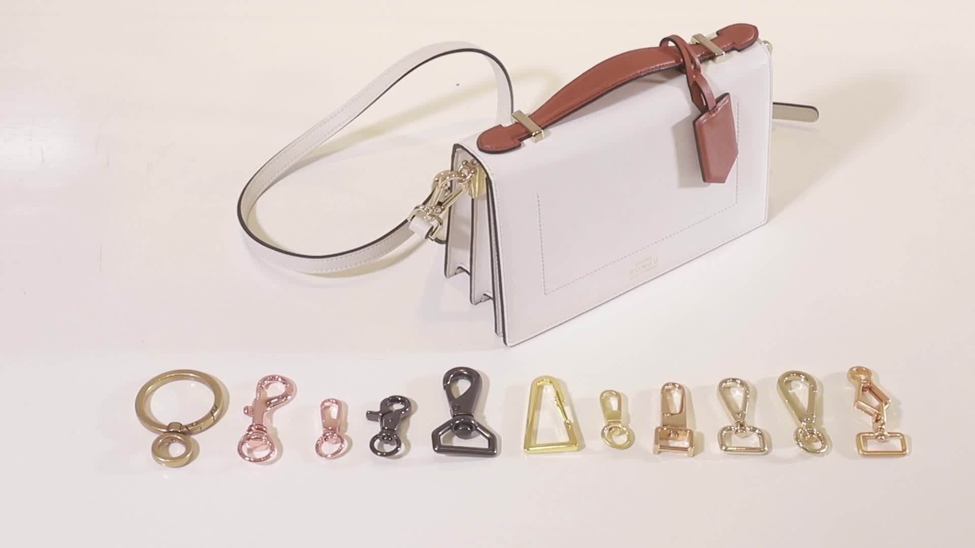 45x20mm Claw Lobster Clasps,Swivel Trigger Clips Snap Loop,Belt Buckle Hoop,Keychain Strap