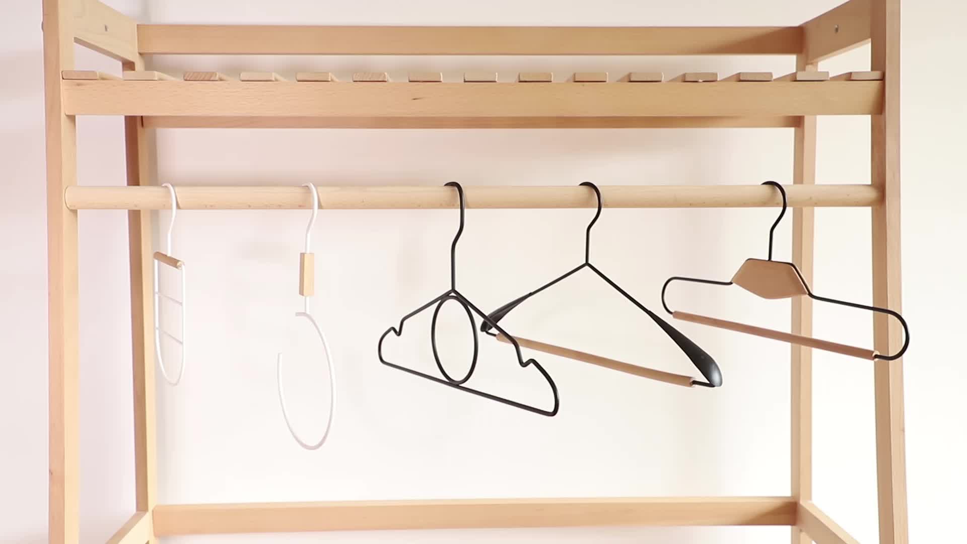 Durable Space Saving 5 Layers Removeable Multi Layers Metal Clothes