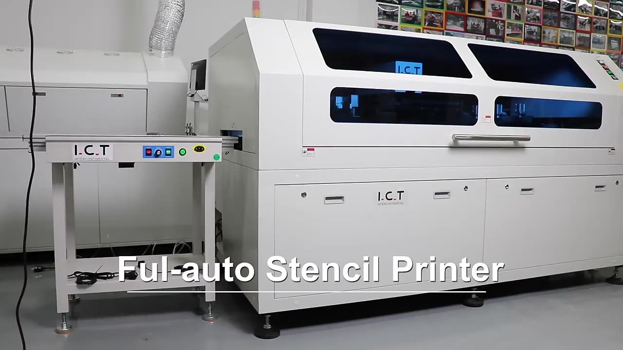 Professional Full Smd Assembly Screen Stencil Printer Solder Paste