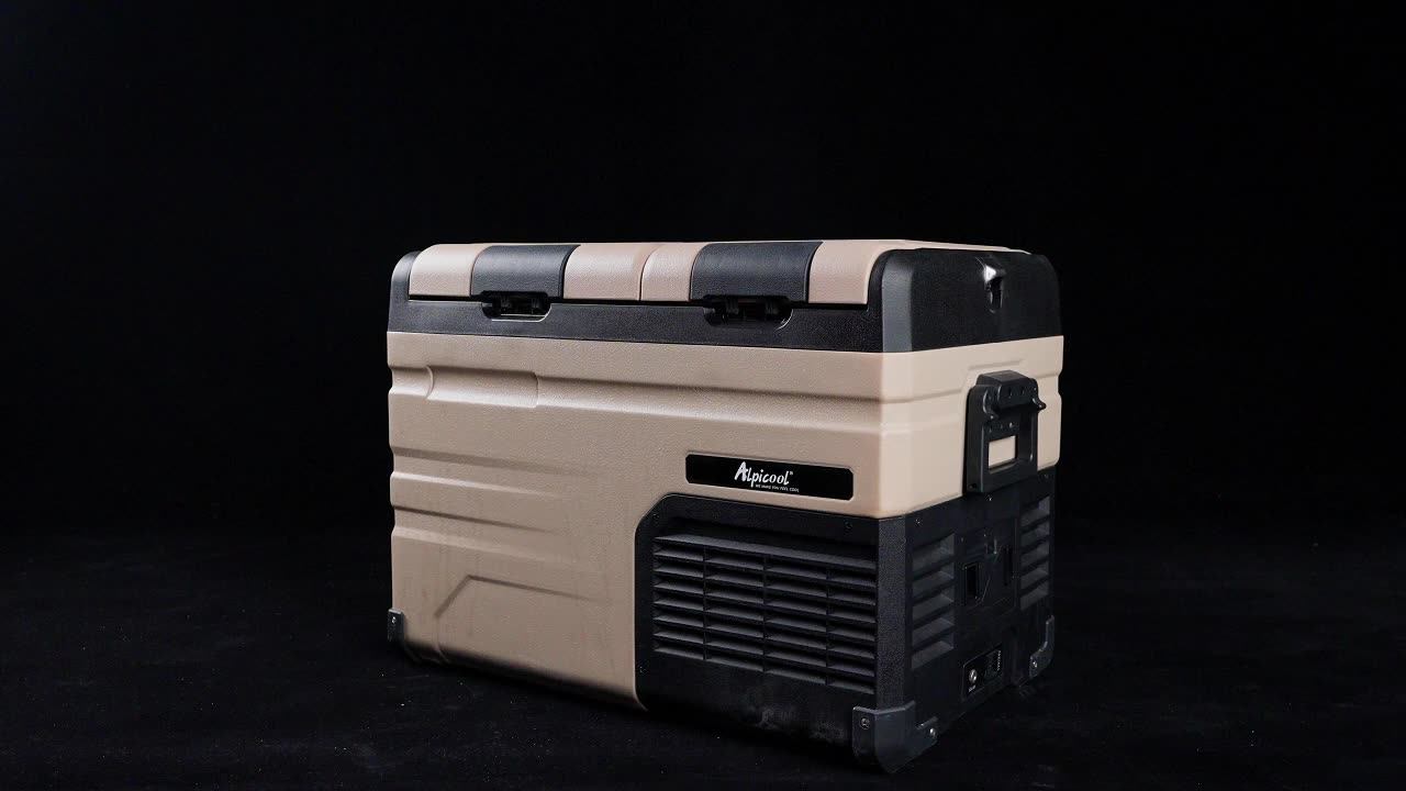 TA55 Alpicool 55L Portable LED Control Car Fridge with AC/DC