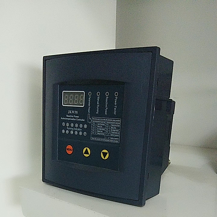 Intelligent Power Factor Control Relay Reactive Power Compensation