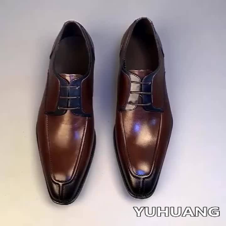 High Quality Hand Made Genuine Leather Men's Dress Shoe,S Luxury Brand
