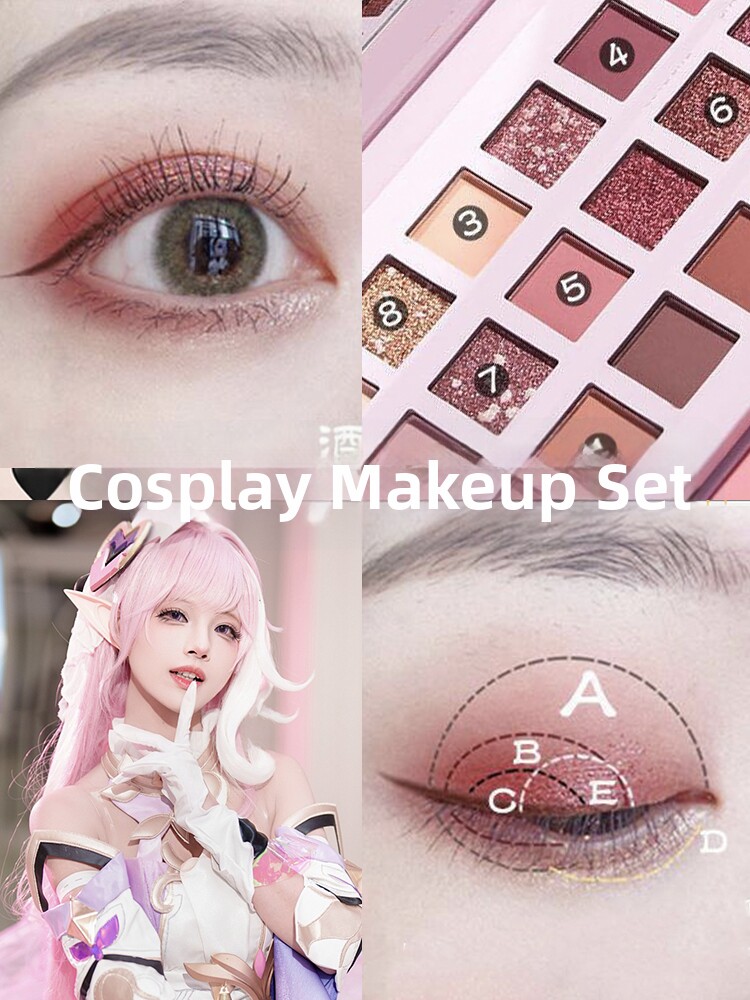 Cosplay Makeup Kit, Beginner's Full Set of Specialized Makeup, Authentic Full Set for Students