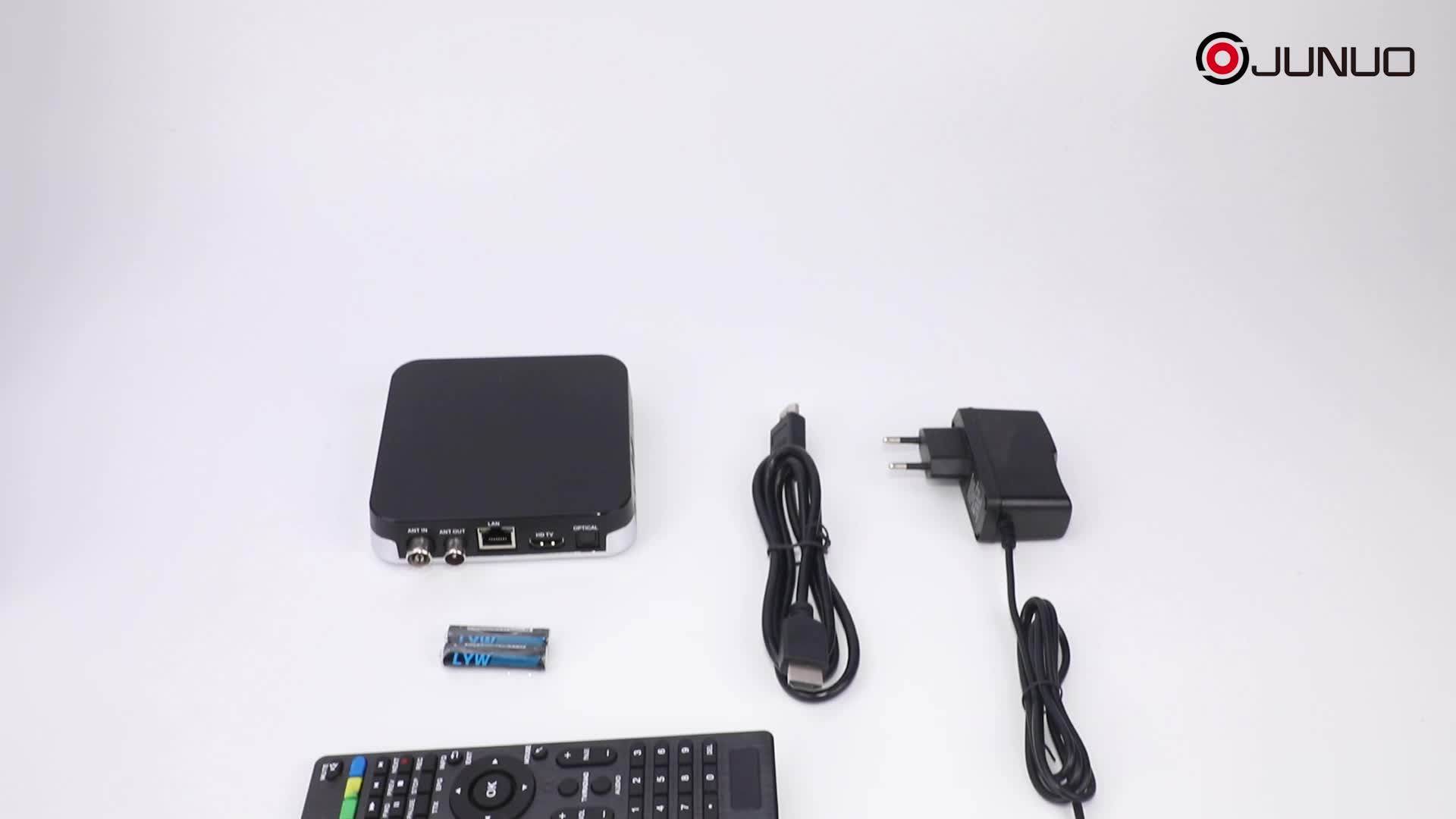 Set Top Box Dvbt2 Android Tv Box Hybrid H.265 Hevc Smart Ott 1gb 8gb