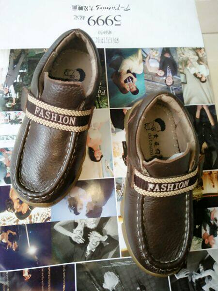 Chaussures enfants en cuir - Ref 1014247 Image 19