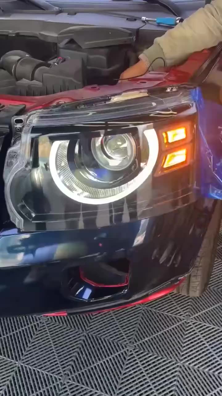 Sjc Modified To Full Led Headlamp Headlight For Land Rover Discovery 4