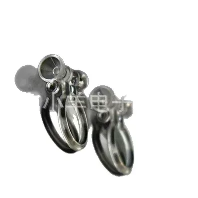Transparent Environmentally Friendly Resin Ear Clip Plastic U-Shaped Non-Pierced Invisible Fake Earrings Accessories Hanging Hole Jewelry Material Trendy
