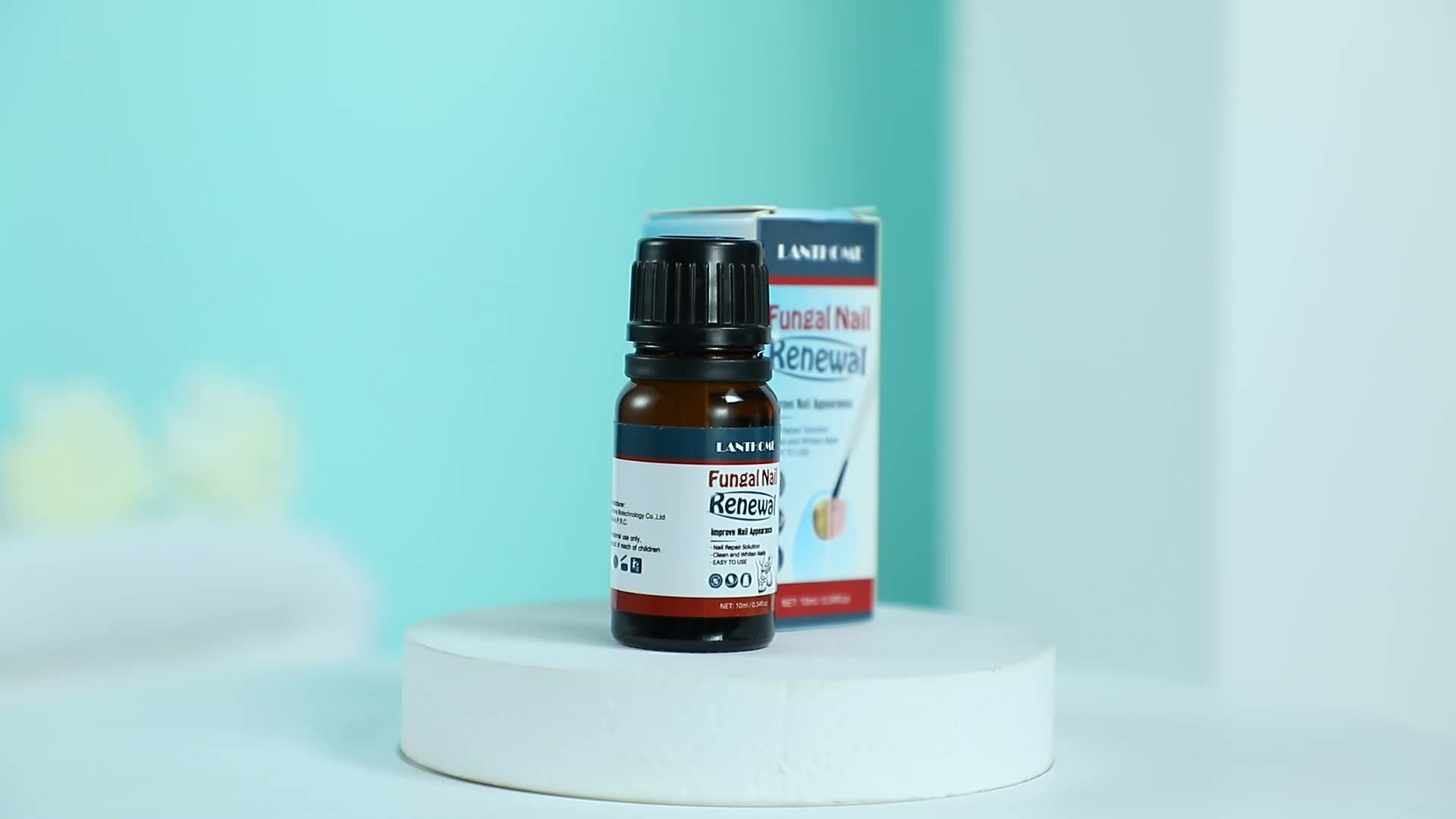 Lanthome 10ml Nail Repair Solution Clean Whiten Nourish Nails Fungal