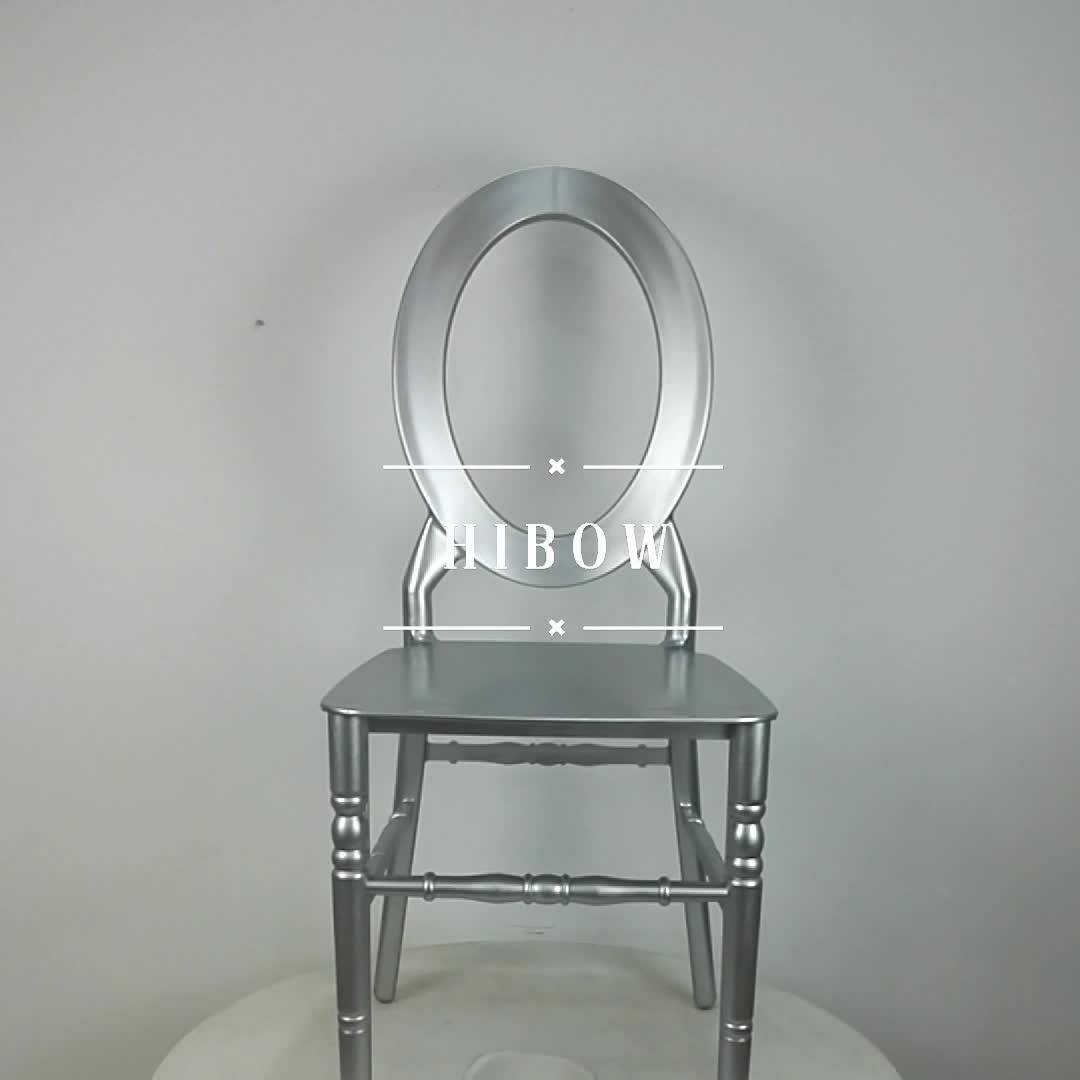 Cheap Wholesale Metal Event Rental Banquet Stacking Outdoor Metal