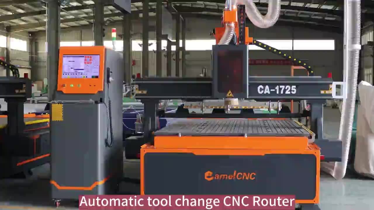 CAMEL CNC Router with LNC 2200 Control System for Wood Engraving