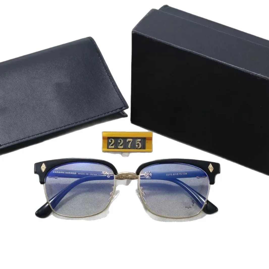 Crow family jay chou with myopia eyebrow glasses frame high-end men's fashion trend retro glasses frame 2275