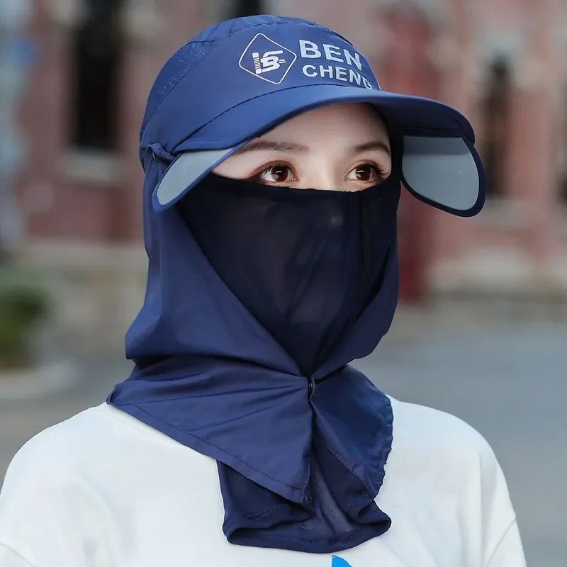 Дорожная солнцезащитная шляпа, кепи с защитой шеи, солнечная защита и UV-защита