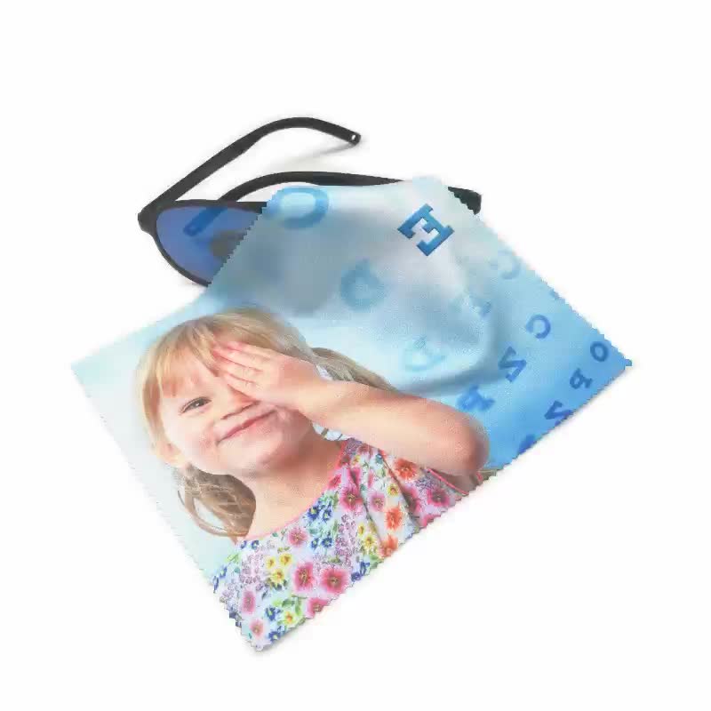 Custom Logo Printed Microfiber Glasses Cleaning Cloth Buy Glasses