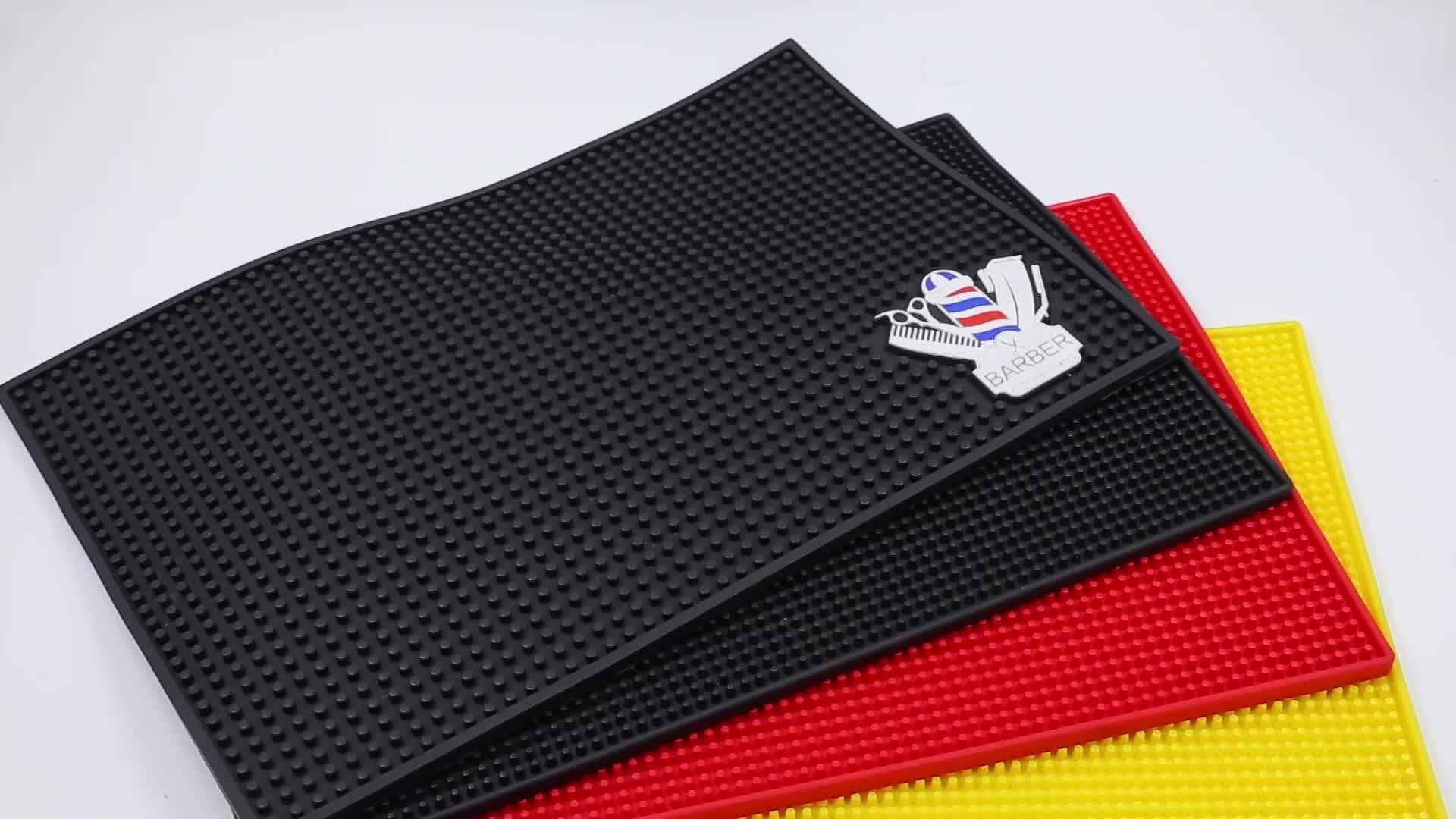 Professional Salon Barber Mat Spa Beauty Flexible Silicone Counter Mat
