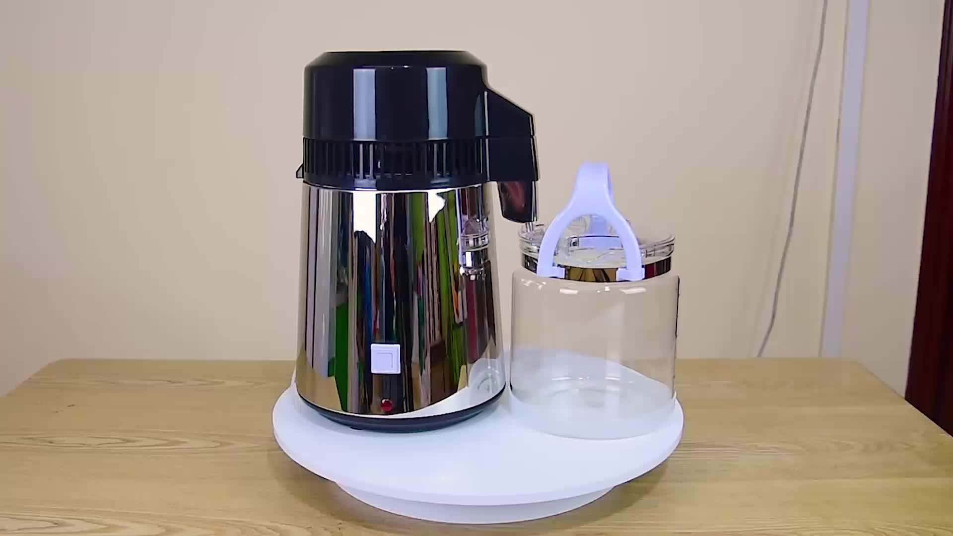 Household Use Portable 4l Automatic Electric Water Distillation Machine