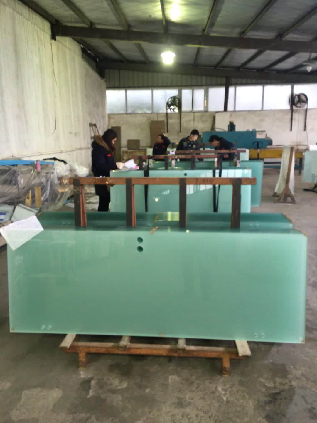 4mm Clear Tempered Shower Door Glass With Sgcc Ansi Z97.12015 & Can