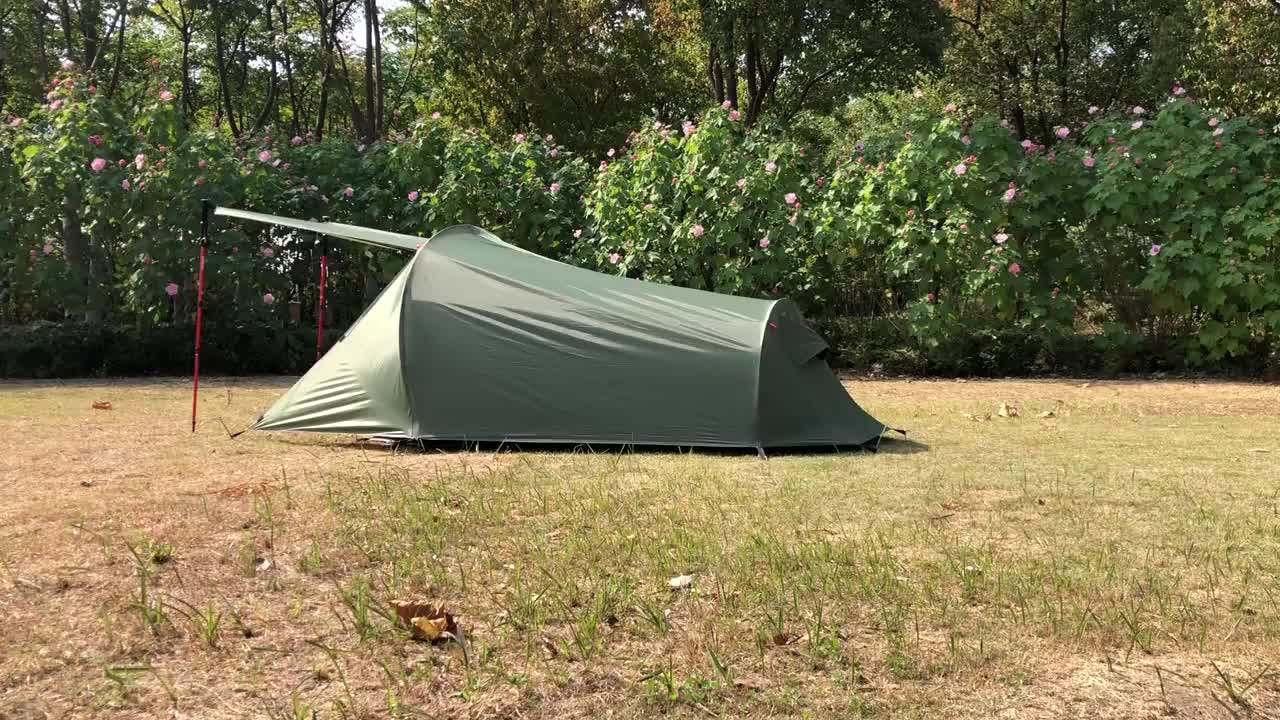 Outdoor Portable 2 Person 4 Season Tent Lightweight Backpacking Tent