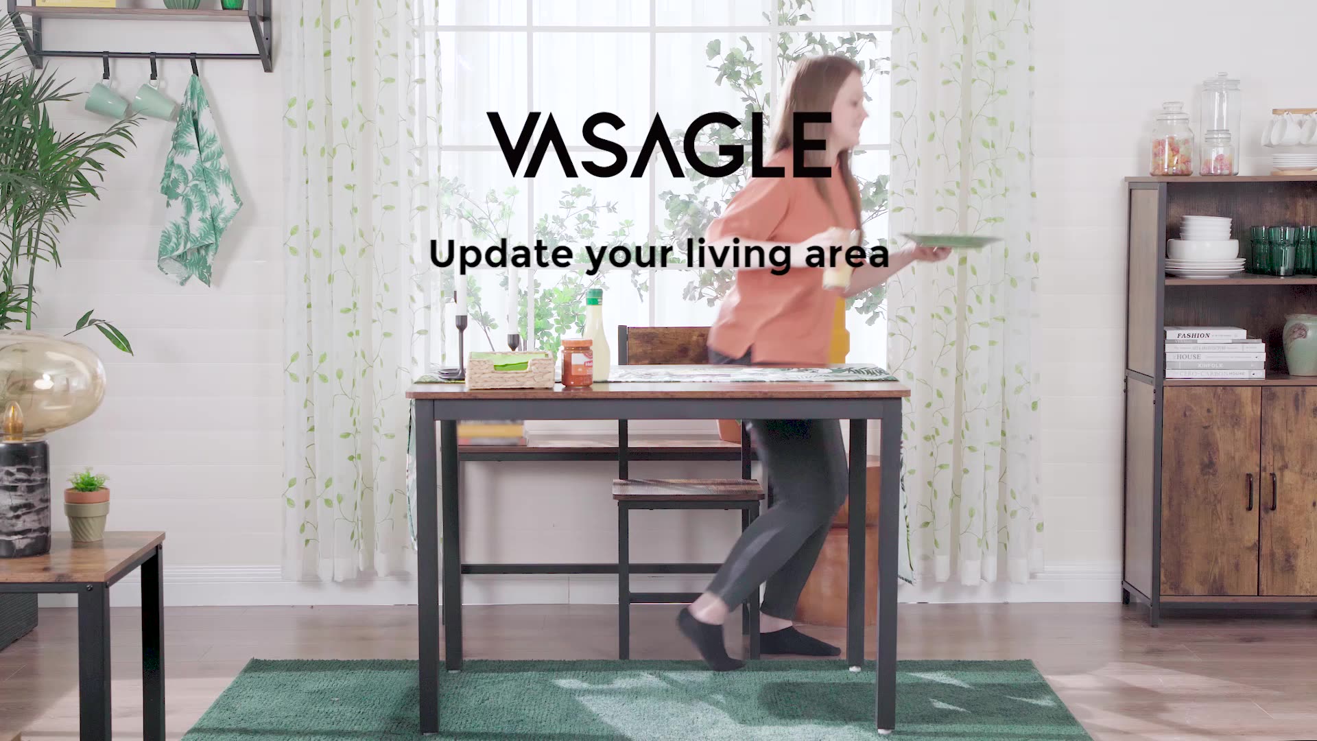 Vasagle Kitchen Dining Room Living Room Unique High Top Bar Computer