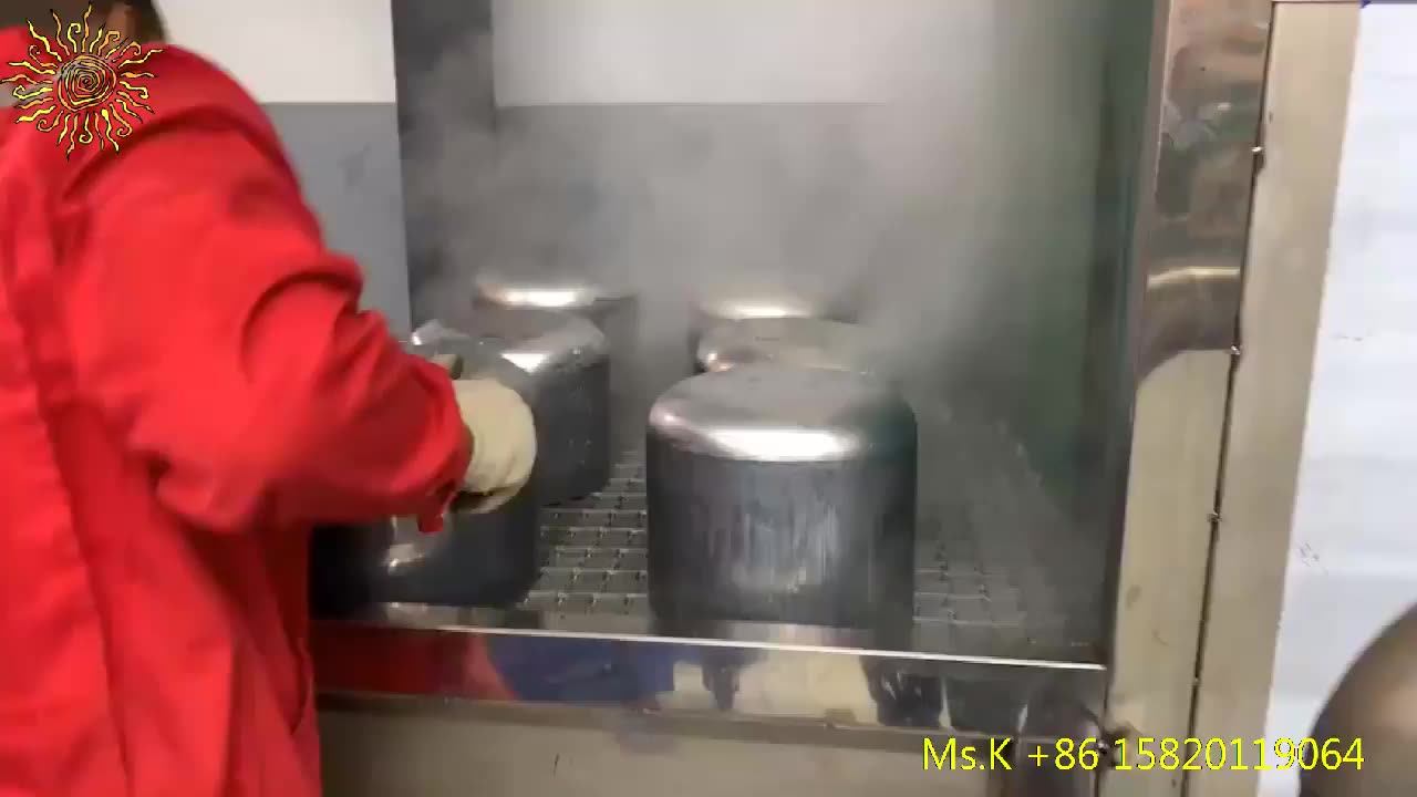 Metal Ware Washing Line Aluminum Cookware Utensils Cleaning Machine Sun