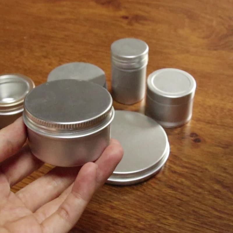 5ml1000ml Wholesale Custom Aluminum Tin Jars Buy Aluminum Tin