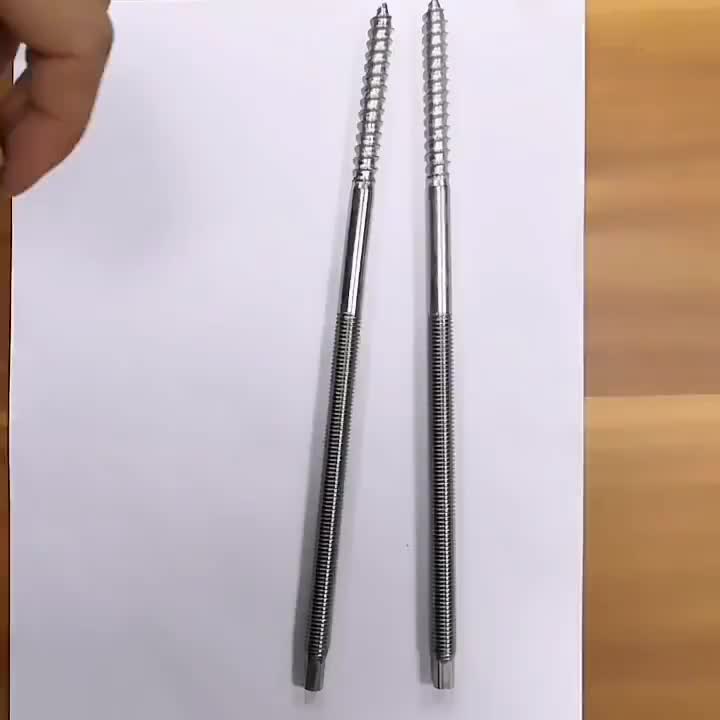 High Quality Double End Threaded Rod Buy Good Price Lag Screw Zinc