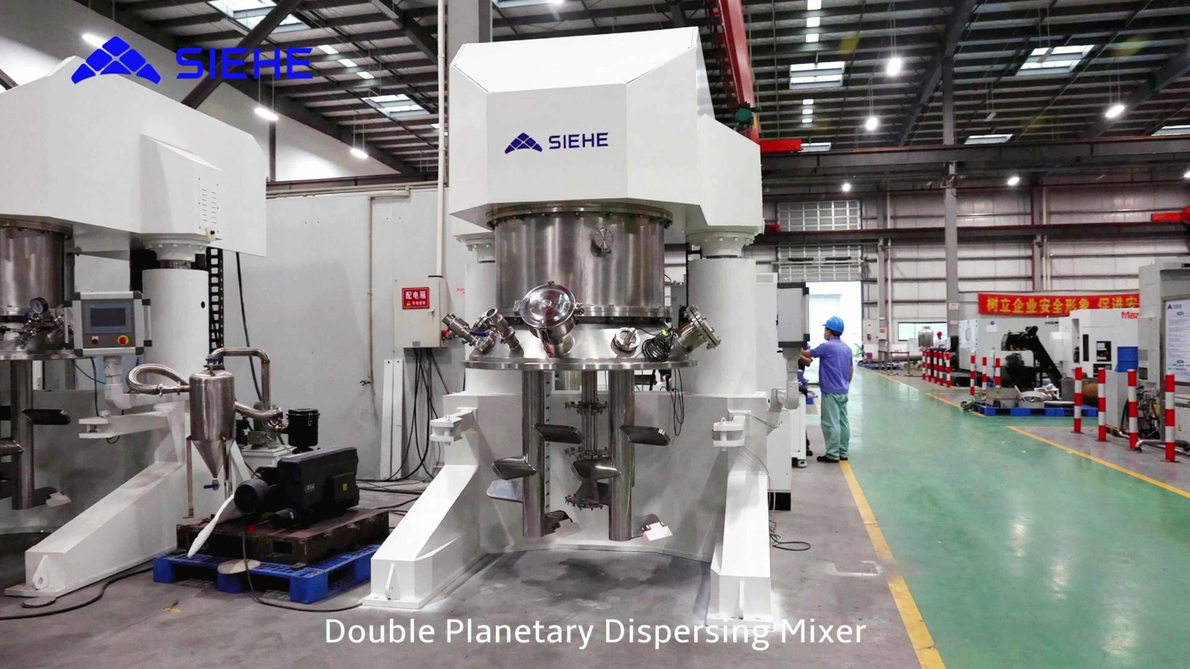 Paint Putty Glue Slurry Mixing Machine Powerful Double Mixer