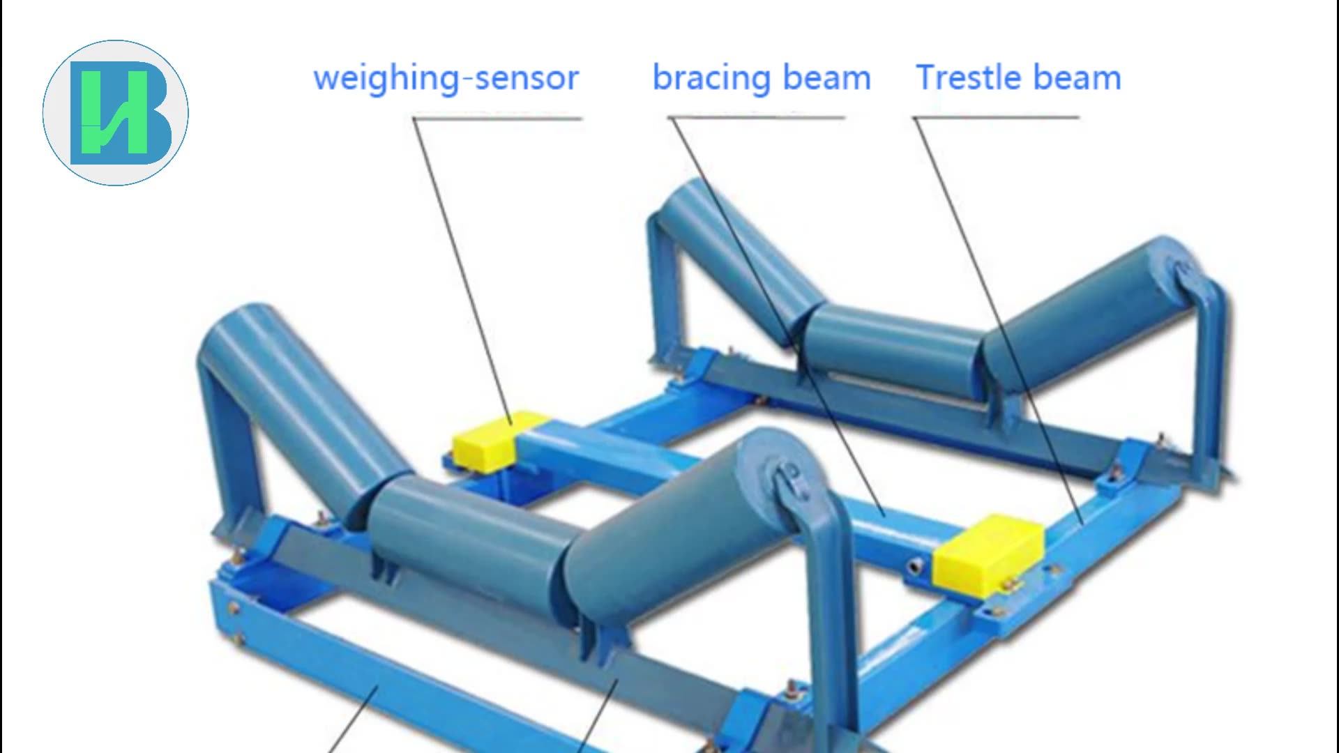 Dynamic Scale BH-ICS-17A Industrial Electronic Conveyor Belt Scale