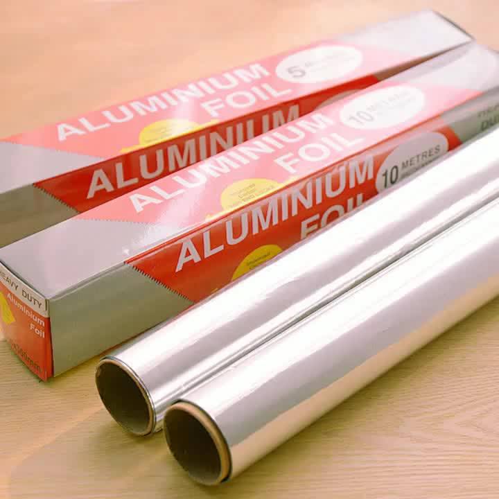 New Thickness Food Grade Catering 11 Micron Aluminum Foil Paper For