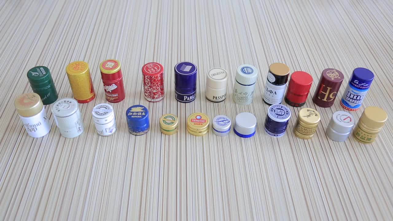 R40 18mm 24mm 25mm 28mm 30mm Ropp Aluminum Caps - Buy Aluminum Caps ...