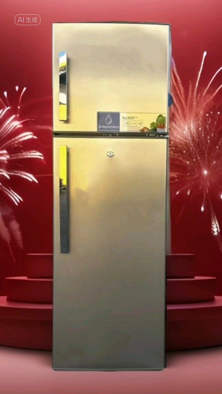 342l Home Refrigerator No Frost A++ Bottom Freezer Double Door Fridge