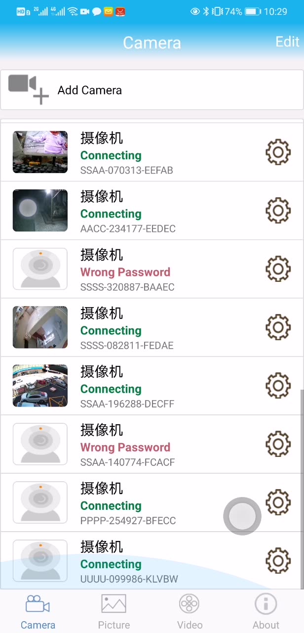 Indoor WiFi IP camera product video preview