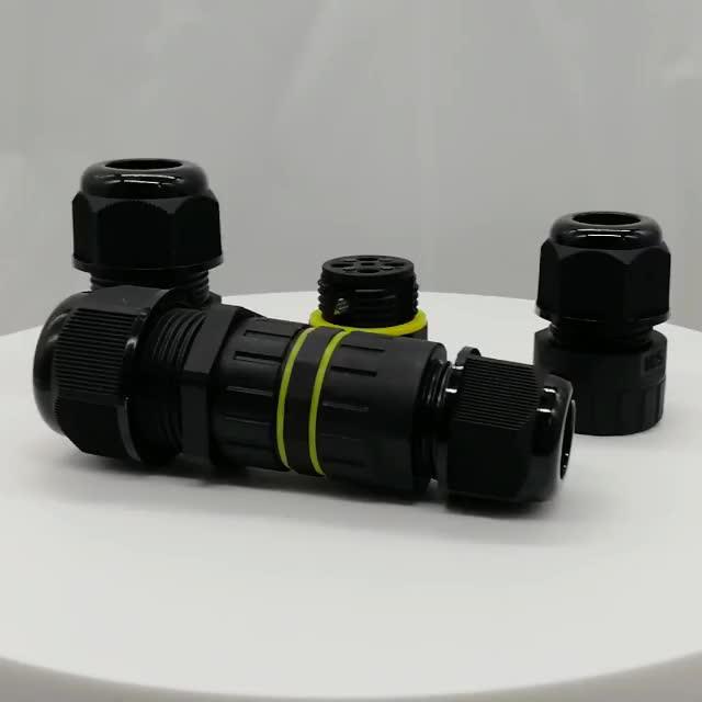 3 Pin Mini Bulkhead Electrical Waterproof Circular Connector Supplier