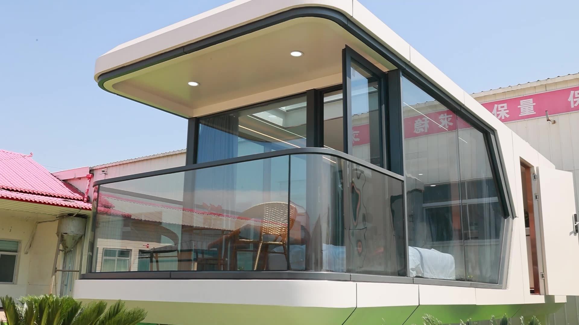 Space Capsule Movable Homes Mobile Prefab House Container Tiny