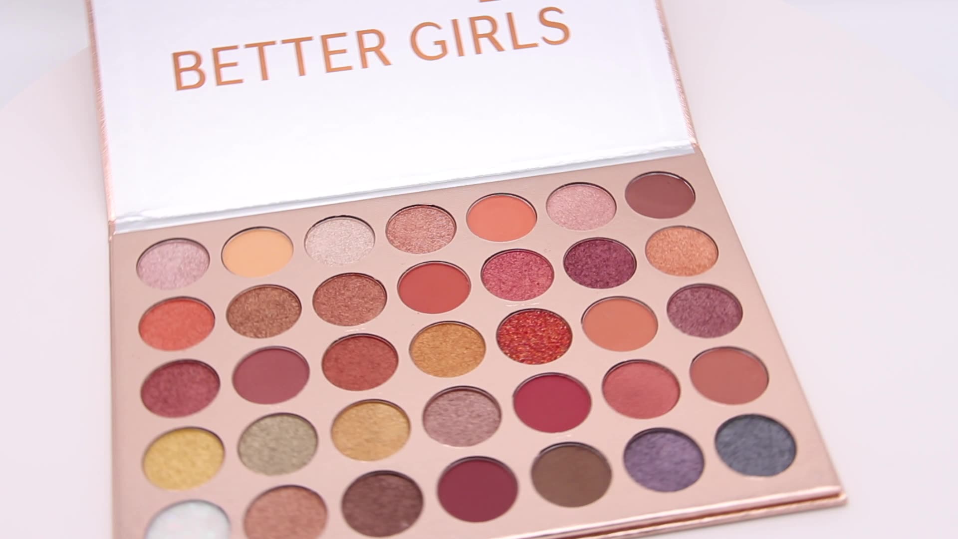 Download Elites Shimmer Maquillage En Gros Matte Eyeshadow Palette 35 Shades Pigment Eye Shadow Warm ...