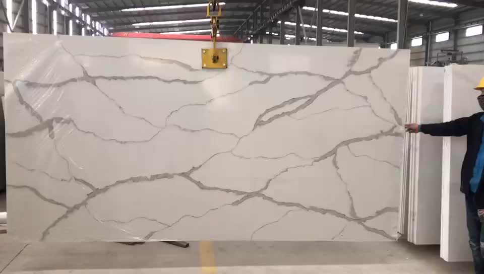 Artificial Quartz Stone Kitchen Island Composite Marble ...