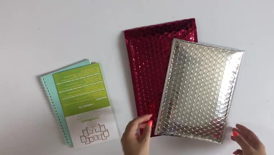Cool Shield Metallic Bubble Mailers Insulated Thermal Envelopes/bubble