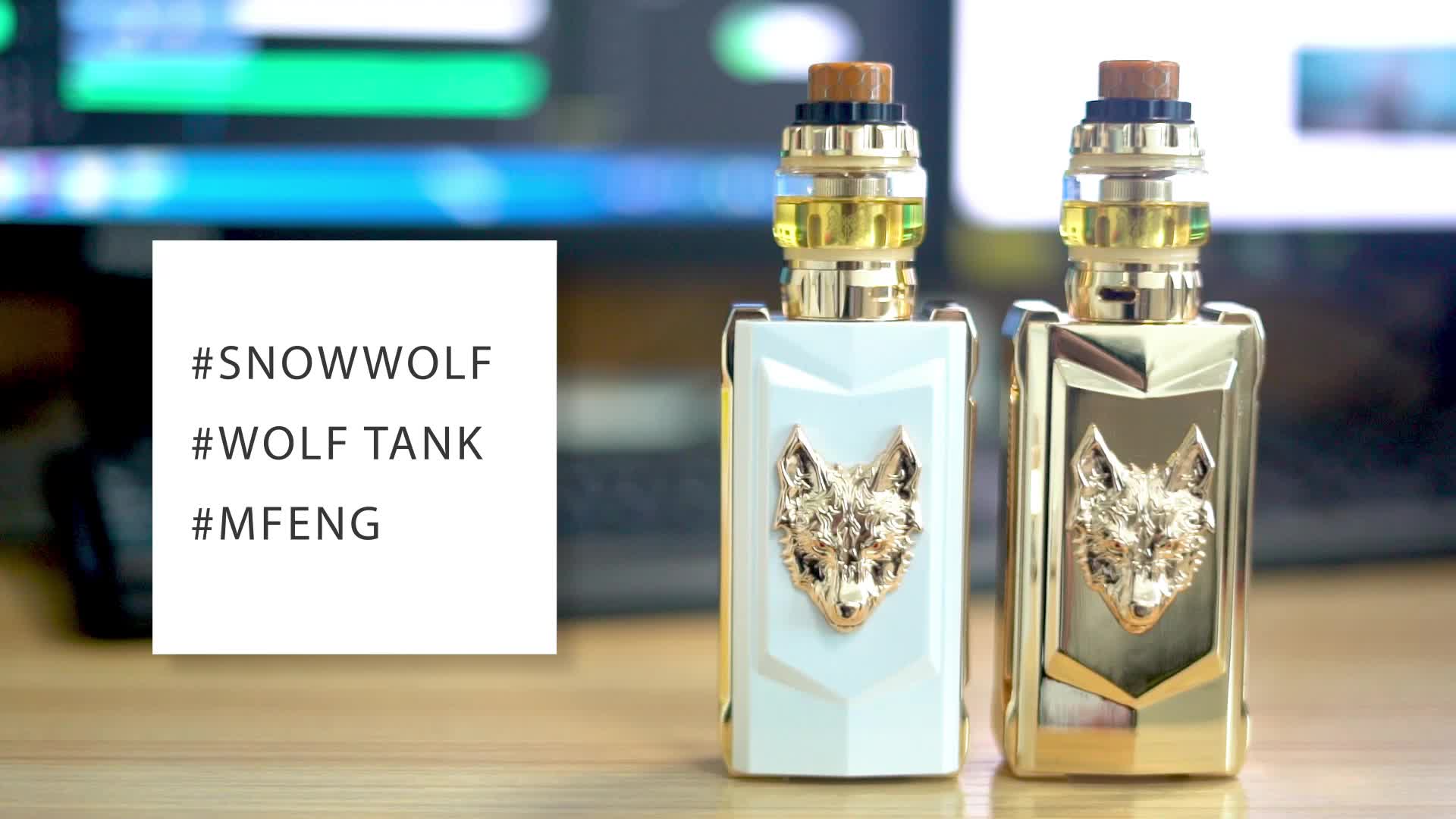 factory outlet in stock sigelei snowwolf mfeng kit 200w electronic