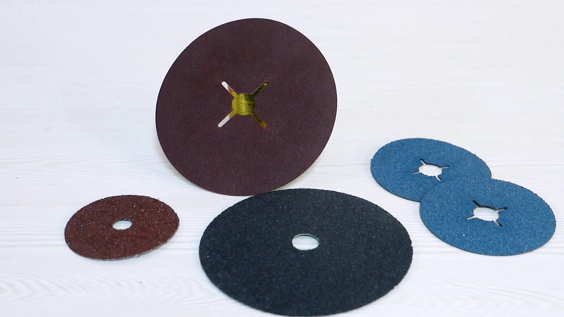 Abrasive Fiber Disc 5 Inch Sanding Paper Grinding Abrasive Fibre Disc