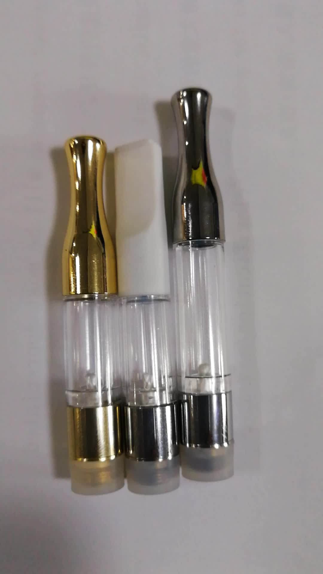 Custom 510 Gold G2 Cartridge Thin Cbd Oil Cartridge Vape Pen Vaporizer