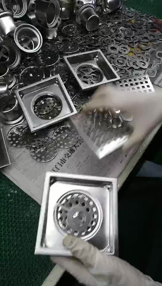 Anti Cockroach Trap Drain Bathroom Stainless Steel Floor Drain Square