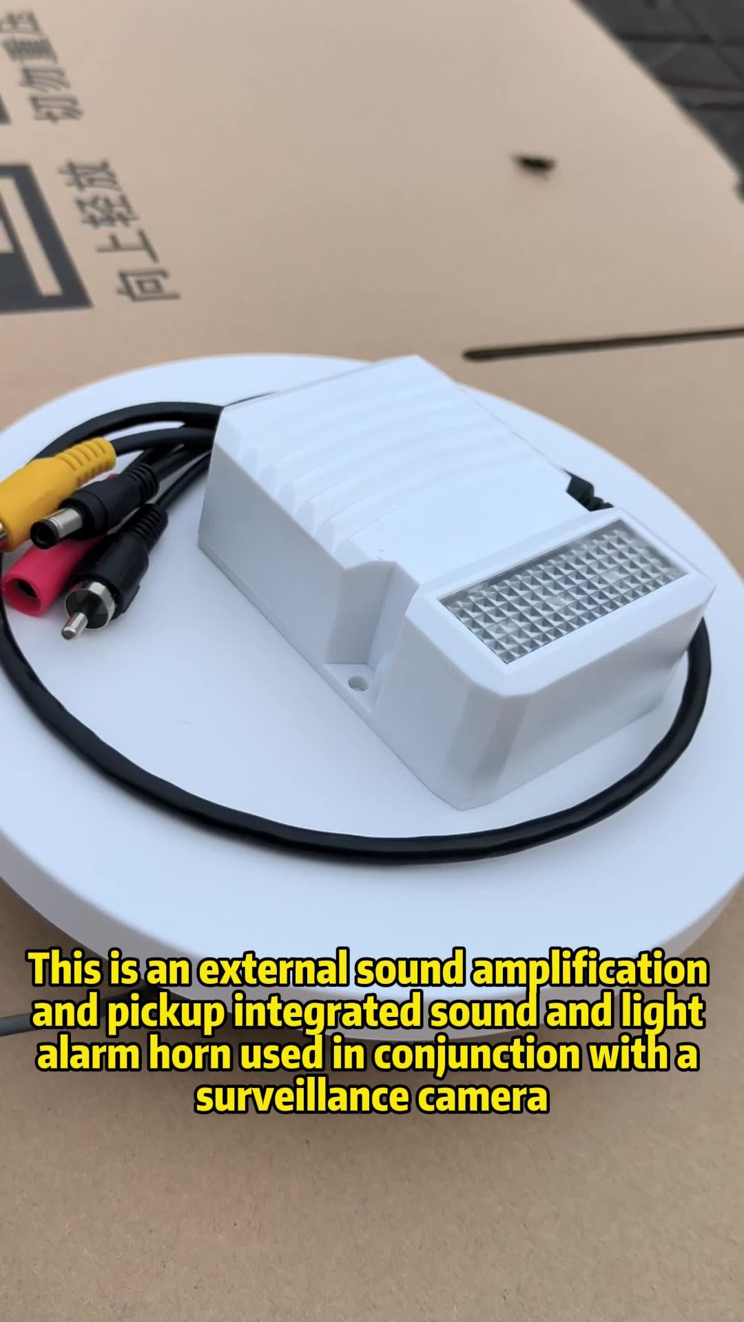 Outdoor Smart Strobe Horn Siren Alarm 110db Security Alarm Sirens Two