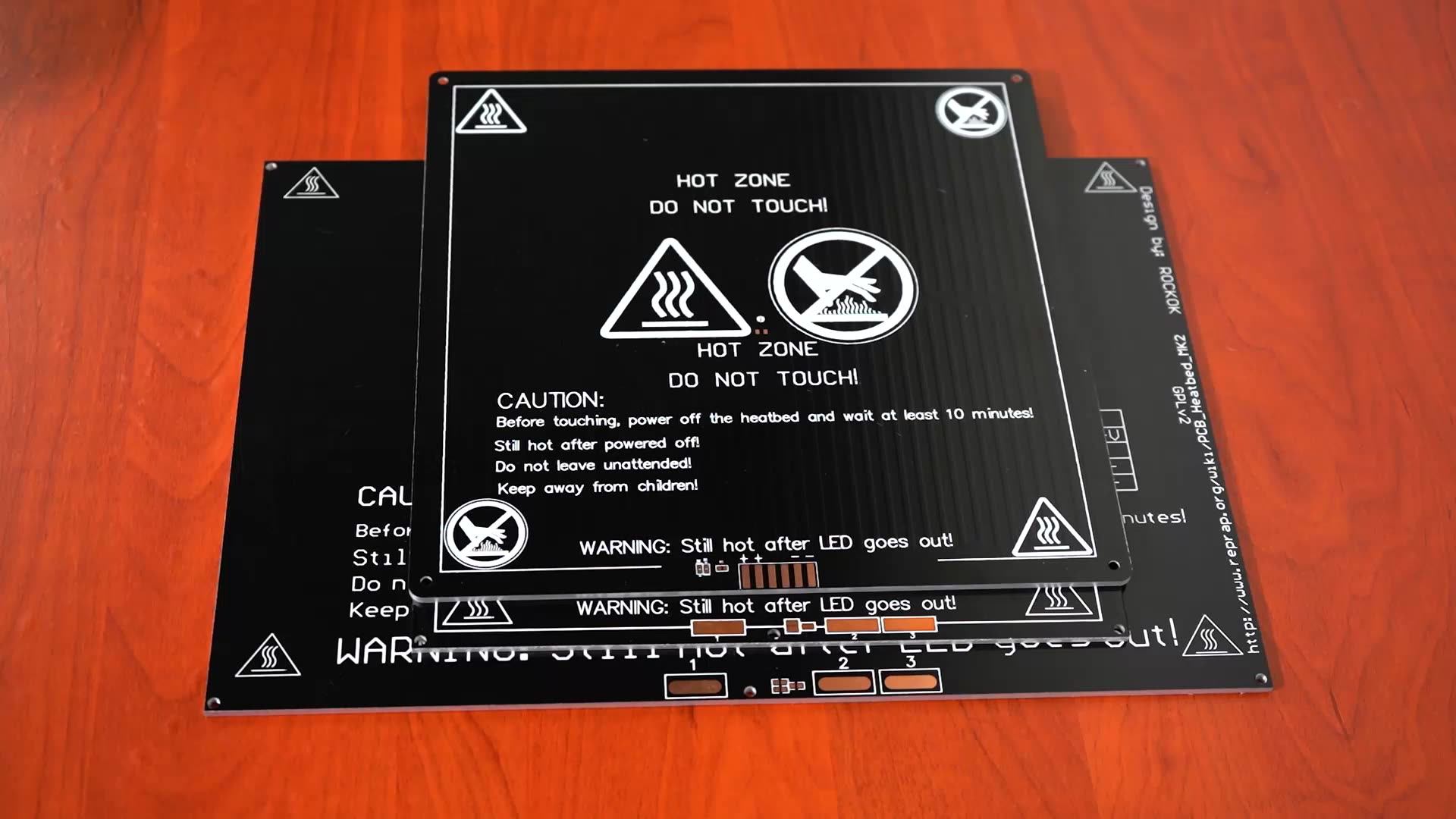 Placa De Cama Caliente De 310 X 310 Mm, 24 V, 220 W, Sustrat | Cuotas sin interés