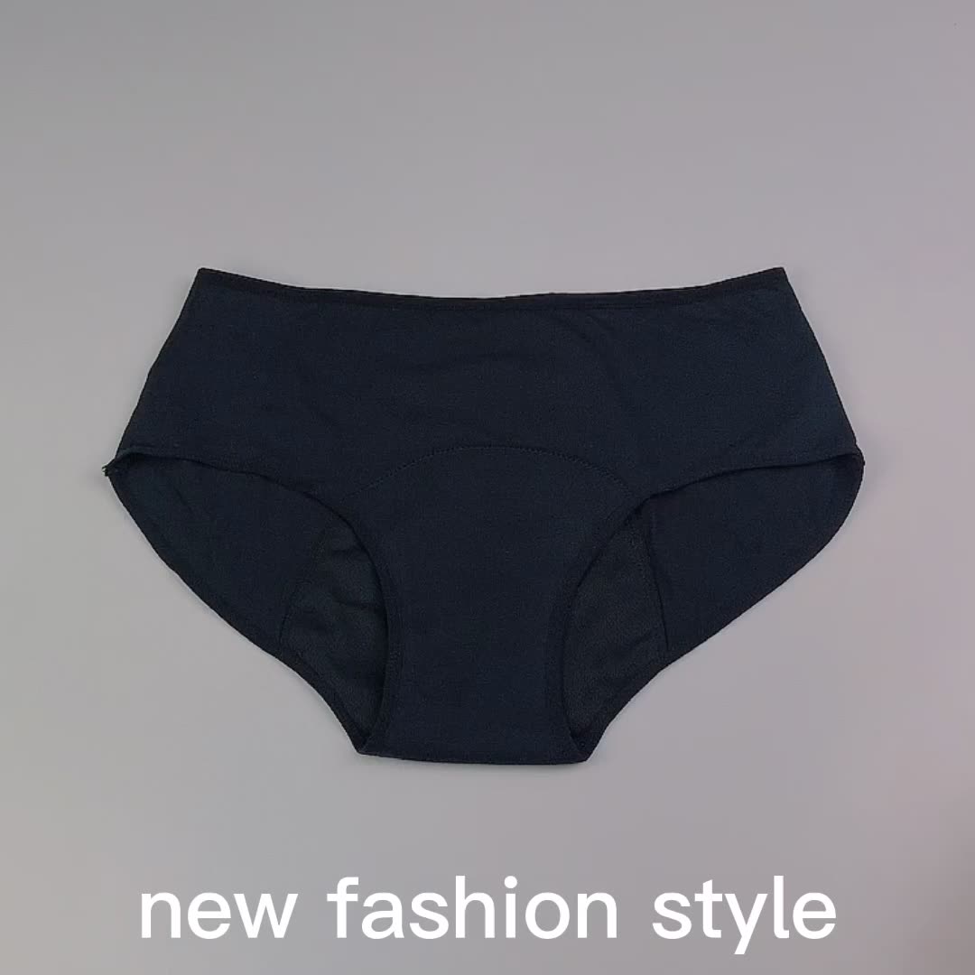 Women's Sanitary Panties 4 Layer High Absorption Period Underwear